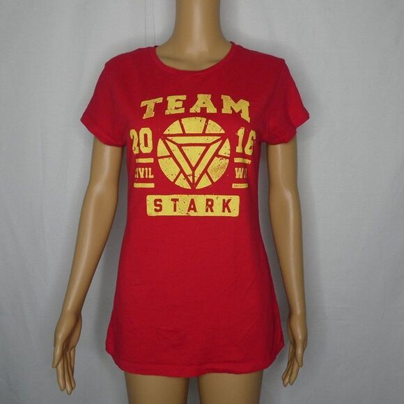 Teefury Team Stark Captain America Civil War Tee L - Picture 2 of 5